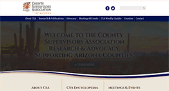 Desktop Screenshot of countysupervisors.org